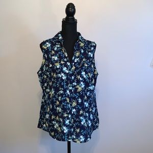 NY&Co Floral Sleeveless Blouse